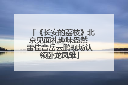 《长安的荔枝》北京见面礼趣味盎然 雷佳音岳云鹏现场认领卧龙凤雏