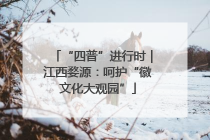 “四普”进行时｜江西婺源：呵护“徽文化大观园”