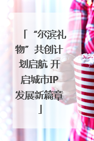 “尔滨礼物”共创计划启航 开启城市IP发展新篇章