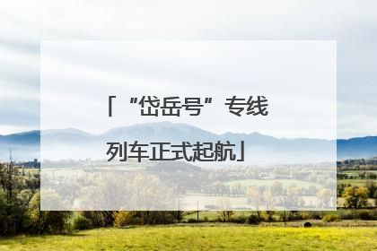 “岱岳号”专线列车正式起航