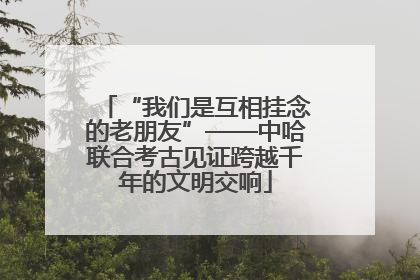 “我们是互相挂念的老朋友”——中哈联合考古见证跨越千年的文明交响