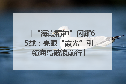 “海霞精神”闪耀65载：亮眼“霞光”引领海岛破浪前行