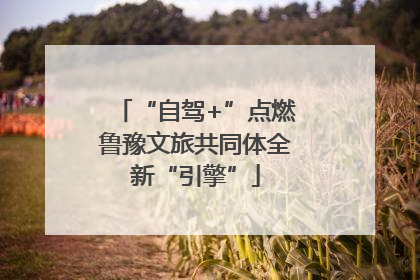 “自驾+”点燃鲁豫文旅共同体全新“引擎”