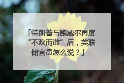 特朗普与鲍威尔再度“不欢而散”后，美联储官员怎么说？