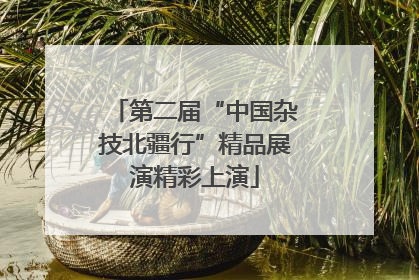 第二届“中国杂技北疆行”精品展演精彩上演