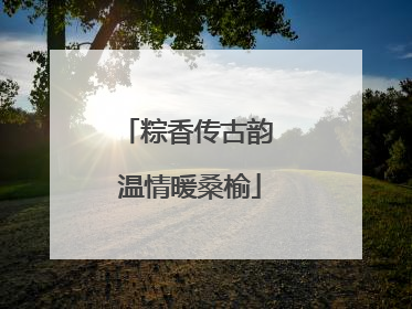 粽香传古韵 温情暖桑榆