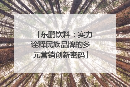 东鹏饮料：实力诠释民族品牌的多元营销创新密码