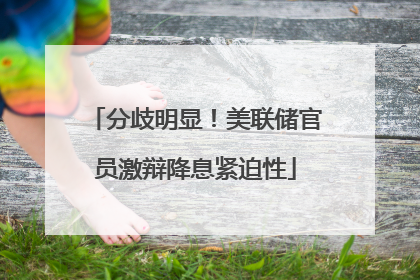 分歧明显！美联储官员激辩降息紧迫性