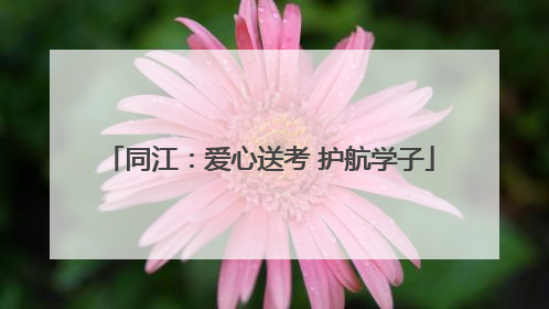 同江：爱心送考 护航学子