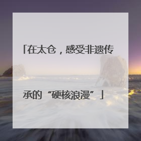 在太仓，感受非遗传承的“硬核浪漫”