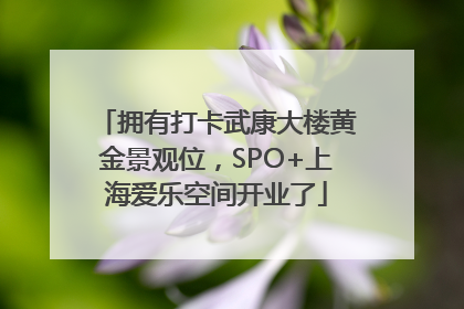 拥有打卡武康大楼黄金景观位，SPO+上海爱乐空间开业了