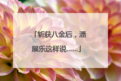 斩获八金后，潘展乐这样说……