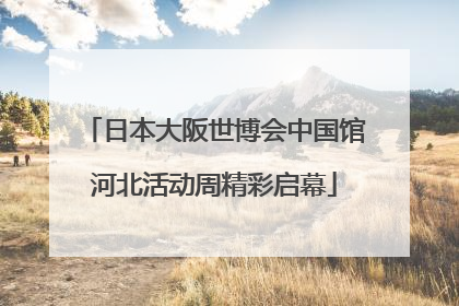 日本大阪世博会中国馆河北活动周精彩启幕