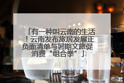 有一种叫云南的生活！云南发布旅居发展正负面清单与暑期文旅促消费“组合拳”