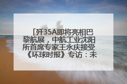 歼35A即将亮相巴黎航展，中航工业沈阳所首席专家王永庆接受《环球时报》专访：未来数量可以有很多