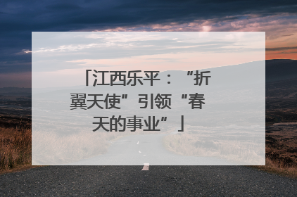 江西乐平：“折翼天使”引领“春天的事业”