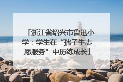 浙江省绍兴市鲁迅小学：学生在“孺子牛志愿服务”中历练成长