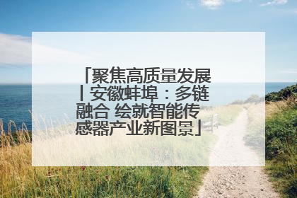 聚焦高质量发展丨安徽蚌埠：多链融合 绘就智能传感器产业新图景