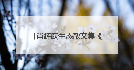 肖辉跃生态散文集《醒来的河流》交流会在湖南图书馆举行