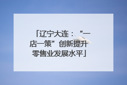辽宁大连：“一店一策”创新提升零售业发展水平