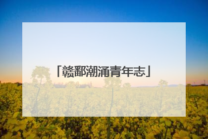 赣鄱潮涌青年志