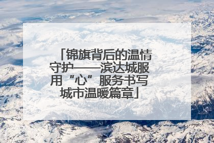 锦旗背后的温情守护——滨达城服用“心”服务书写城市温暖篇章