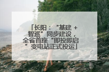 长阳：“基建 + 智巡”同步建设，全省首座“即投即启”变电站正式投运