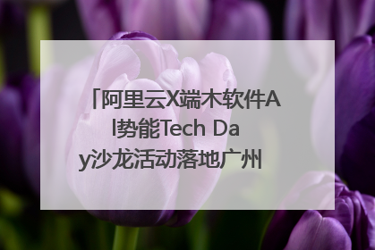 阿里云X端木软件Al势能Tech Day沙龙活动落地广州 邀您共启AI势能