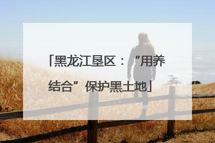 黑龙江垦区：“用养结合”保护黑土地
